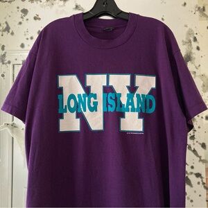 Vintage 90s Long Island New York Single Stitch Fruit of the Loom Best Tee